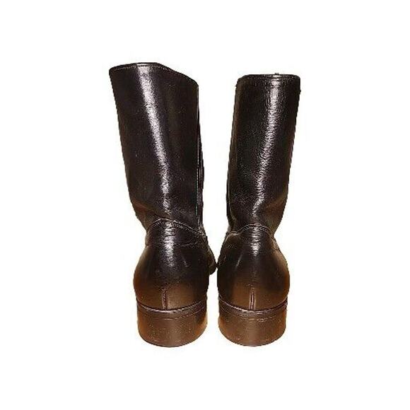 Mason 924 Velvet-Eez Beatle Boots Mens 9.5 B Black Leather Great Condition - Picture 5 of 7